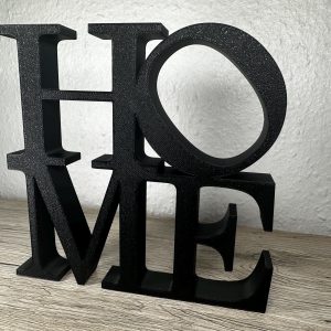 Schriftzug HOME | personalisierbar | viele Farben | Deko